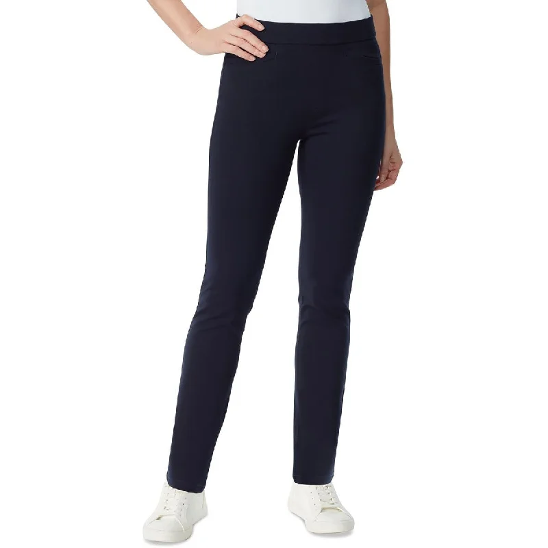 Pants for smart-casual work wear -Womens Pull On Pointe Dress Pants