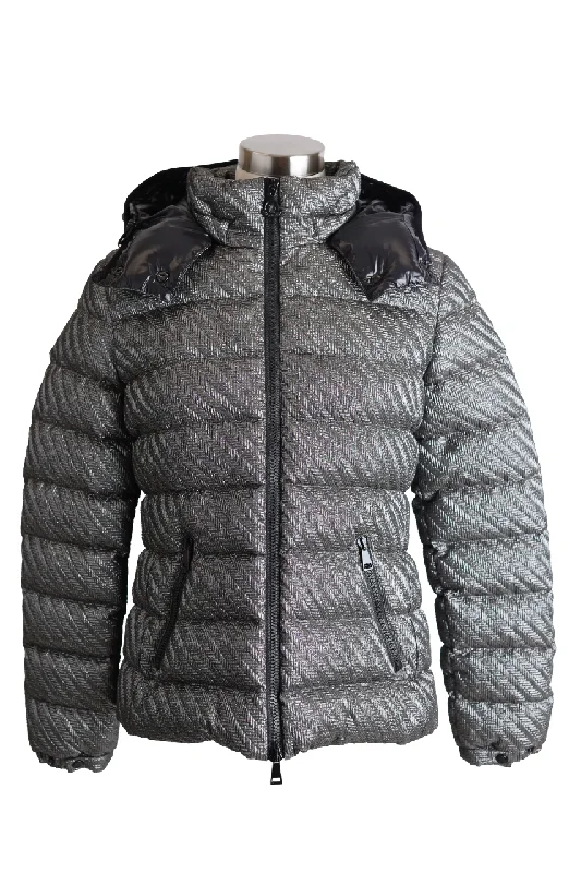 Jacket for sleek and stylish looks -Bady Metallic Down Puffer Jacket - Limited Edition