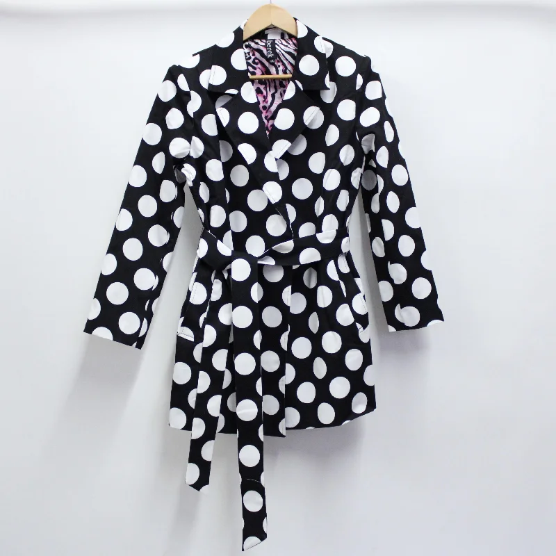 Jacket for trendy mountain wear -Dot to Dot Chic Trench